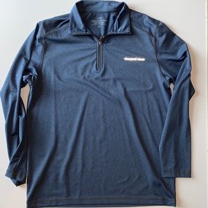 Navy vineyard vines 1/4 zip pullover